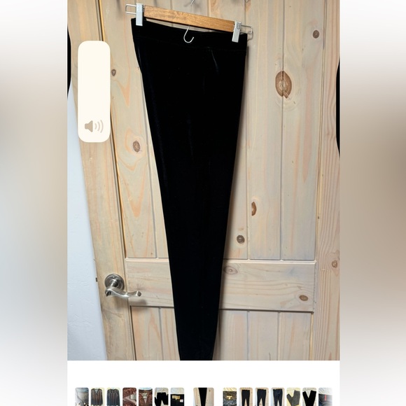 Double D Ranch Pants - Double D Ranch Black Velvet Leggings Sleek Comfortable Design. NEVER WORN